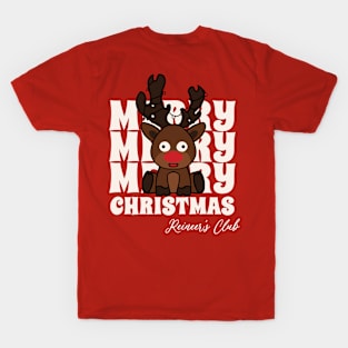 Merry Reineer Christmas T-Shirt